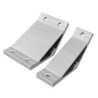 Accesorios de Fijación de Aluminio de 135 Grados, Soportes de Conexión, Perfiles, Piezas Angulares, Fijaciones de Esquina Extruidas de 20, 30 y 40 Grados