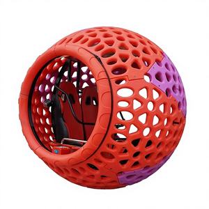 Balle à ressort électrique innovante en plastique en forme de hamster pour parcs à thème, parcs de trampolines, installations de parcs d'attractions lumineux et musicaux à vendre - Product Image 1