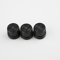 Vente en gros, bouchon inviolable de 18mm, bouchon anti-vol, huile essentielle Style plastique Spray taille vis bouchon 5mm couvercle en plastique 20