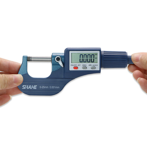Micrómetro Digital Shahe 0-25/25-50/50-75/100 mm, Micrómetro Electrónico de Precisión 0.001 mm, Calibrador Digital - Product Image 2
