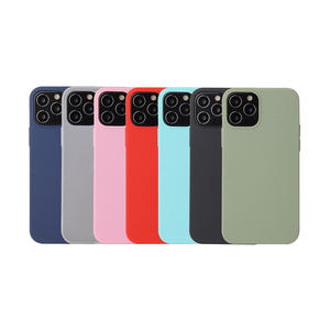 เคสโทรศัพท์ซิลิโคนนิ่มหรูหรา,เคสโทรศัพท์สำหรับ <span class=keywords><strong>Iphone</strong></span> 12 13 14 Pro Max อุปกรณ์เสริมโทรศัพท์มือถือฝาหลัง - Product Image 1