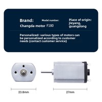 F180 Brushless Micro Moteur 3V12V Silencieux Plat Tondeuse À Cheveux Tondeuse Électrique pour Climatisation Costume Fabricant Direct