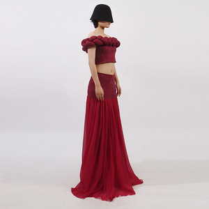 Nuevo diseñador <span class=keywords><strong>de</strong></span> celebridades moda <span class=keywords><strong>fiesta</strong></span> Tops y faldas conjunto <span class=keywords><strong>de</strong></span> 2 piezas vestido <span class=keywords><strong>de</strong></span> <span class=keywords><strong>fiesta</strong></span> <span class=keywords><strong>de</strong></span> <span class=keywords><strong>mujer</strong></span> - Product Image 4