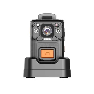 와이파이 GPS 4G 바디 착용 카메라 오디오 비디오 녹화 보안 카메라 카메라 법 집행
