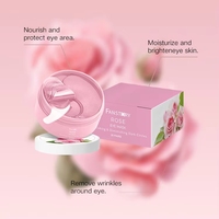 Masque pour les yeux à la rose hydratant anti-rides de marque privée
