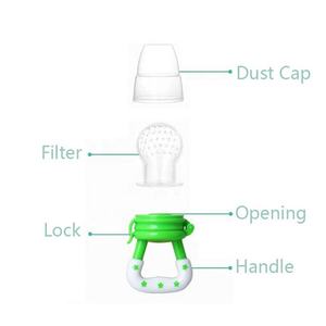 100% frutti ecologici capezzoli per bambini mangiatoia per alimenti morbida e carina per frutta fresca mangiatoia per frutta per bambini senza Bpa per bambini - Product Image 6