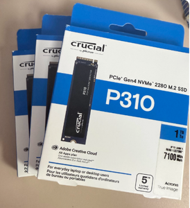 สำหรับ Cru-cial P310 1TB M.2 2280 NV-Me PCIe 4.0 SSD สำหรับเดสก์ท็อป/แล็ปท็อป ไดรฟ์โซลิดสเตทภายใน - Product Image 4