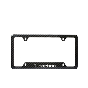 Vendita all'ingrosso di dimensioni Standard per <span class=keywords><strong>auto</strong></span> in fibra di carbonio reale <span class=keywords><strong>targa</strong></span> telaio OEM Factory universale USA <span class=keywords><strong>ricambi</strong></span> <span class=keywords><strong>auto</strong></span> - Product Image 1