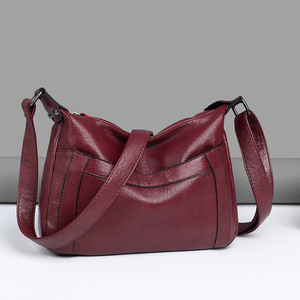 High Quality <b>Dropshipping</b> Handbags From China Designer Purse Customize PU Leather Purses Women Hand Bags Women's Shoulder Bags - Product Image 3