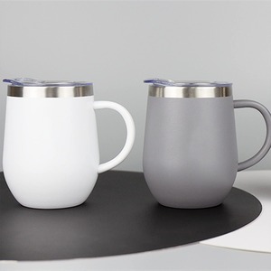Vacuum <b>Insulated</b> Stainless Steel Coffee <b>Mug</b> & Tumbler with Lid-12 oz for Hot/Cold Drinks Turquoise - Product Image 5