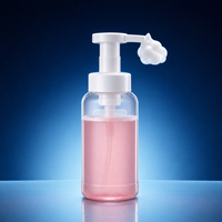 Bouteille pompe en PET de 300 ml pour huile essentielle, lavage des mains, nettoyant visage, shampoing, distributeur de liquides cosmétiques, emballage