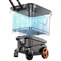 Nettoyeur de voiture sans fil GUANXIN GX-Bodyguard 21V à batterie lithium, pistolet de lavage de voiture portable, nettoyeur haute pression pour voiture en laiton et plastique