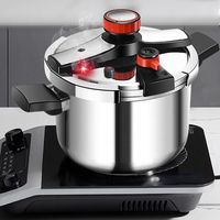 Ustensiles de cuisson à induction multifonctionnels 8L/10L Autocuiseur en acier inoxydable 304