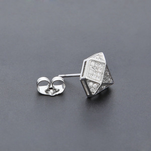 Orecchini a Perno Quadrati Semplici per Donne, Accessori per Orecchie alla Moda per Uso Quotidiano - Product Image 6
