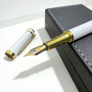 Business Luxury Metal Fountain <b>Pen</b> Elegant <b>Pen</b> Signature <b>Pen</b> with Custom logo Writing Diameter 0.38mm for Corporate Gifting - Product Image 2