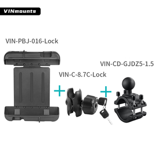 Universal 360 Degree Rotation Aluminum Ball Mount 10'' <b>Tablet</b> <b>Stand</b> <b>for</b> Lenovo Tab M10 and Zebra <b>Tablets</b> - Product Image 6