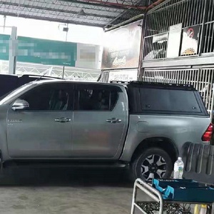 หลังคาแข็งอะลูมิเนียมสำหรับรถกระบะออฟโรด 4x4 สำหรับ Toyota Tundra ปี 2014-2021 ป้องกันน้ำ ฝาปิดท้ายรถกระบะ - Product Image 2