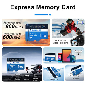 Tarjeta de Memoria de Alta Velocidad OEM Factory U3 V30 A2 Express Ultra Rápida para Grabación 4K, Clase 10, <span class=keywords><strong>Mini</strong></span> <span class=keywords><strong>SD</strong></span> de 128GB/1TB - Product Image 3
