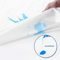 Protège-matelas imperméable en bambou respirant, hypoallergénique et anti-acariens, de luxe, en gros