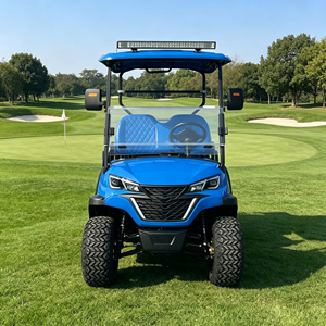Voiturette <span class=keywords><strong>de</strong></span> golf électrique <span class=keywords><strong>de</strong></span> luxe 6 places, <span class=keywords><strong>toit</strong></span> personnalisable couleur ciel étoilé, bande LED, coffre arrière, <span class=keywords><strong>espace</strong></span> supplémentaire, batterie au lithium - Product Image 2