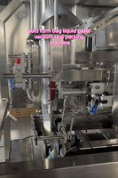Machine d'emballage sous vide automatique VFFS pour sachets, avec chambre de mise sous vide, pour sauces liquides, pâtes, viande hachée, aliments pour chiens et chats, aliments humides pour animaux de compagnie