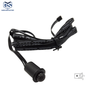 Saklar Sensor gerak IR lampu LED On/ Off DC12V-24V tubuh infra merah pengendali Sensor saklar untuk dalam ruangan lampu LED