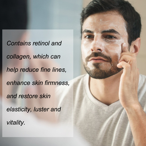 <span class=keywords><strong>Crema</strong></span> Orgánica para <span class=keywords><strong>Hombre</strong></span> con Retinol y Ácido Hialurónico, Antiarrugas, Reafirmante, <span class=keywords><strong>Hidratante</strong></span>, para <span class=keywords><strong>Piel</strong></span> <span class=keywords><strong>Grasa</strong></span>, Producto de Cuidado Diario - Product Image 3