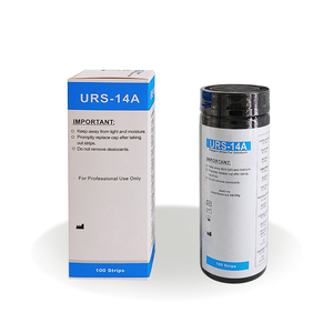 Bandelettes réactives URS à 14 paramètres pour l'analyse d'urine, bandelettes de <span class=keywords><strong>test</strong></span> d'urine, article de <span class=keywords><strong>test</strong></span> de pH - Product Image 6