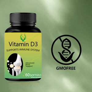 Venta caliente 5000IU Vitamina D3 Softgels Soporte Absorción Sistema de inmunidad para Mujeres Hombres Suplemento de vitamina D3 - Product Image 4