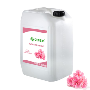 Huile Essentielle de Géranium 240ML - Huiles 100% Pures et Naturelles pour Diffuseur d'Aromathérapie - 8 Fl Oz/Géranium - Product Image 2