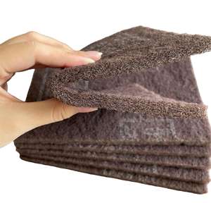 7447C Rollo de Zambro sin madera Almohadilla de molienda abrasiva 145*230 Material de aluminio de acero de pulido de molienda marrón - Product Image 4