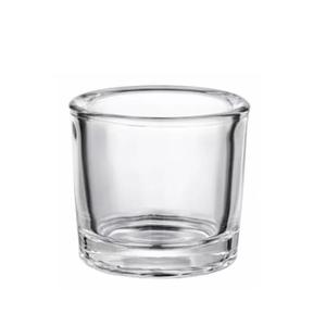 ภาชนะใส่เทียนหอมทำจากแก้วขนาด85มล. พร้อมฝาดีไซน์ทันสมัยสำหรับสินค้าพรีเมียม - Product Image 3