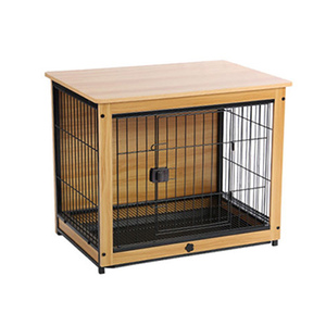 Wholesale pet furniture Indoor Wooden pets Dog crate end table dog house wood pet cages