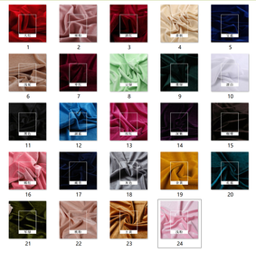 Harga Pabrik Kain Beludru Korea Kain Beludru Rajut Tebal untuk Gaun Cheongsam Fashion - Product Image 2