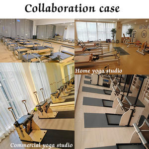 <span class=keywords><strong>Prix</strong></span> usine minceur musculation Yoga Machine Pilates bois Pilates échelle baril - Product Image 3