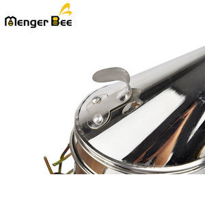 Fumador de abejas de acero inoxidable Manual de nueva condición, equipo de cría de animales 304 de alta eficiencia para apicultura Menger Bee (M) - Product Image 4