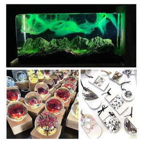 Osbang Hot Bán bong bóng miễn phí <span class=keywords><strong>1</strong></span>:<span class=keywords><strong>1</strong></span> chất lỏng Epoxy nhựa dính rõ ràng chi phí nhanh chóng khô pha lê AB gule làm cho nhà máy sông bảng - Product Image 3