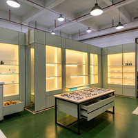 Vitrines de bijouterie sur mesure avec éclairage LED ; service de conception de boutique gratuit pour les horlogers de luxe