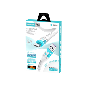 Cable de Datos Ansty Tipo C 5A, Cable de Carga de Silicona Ignífugo - Product Image 1
