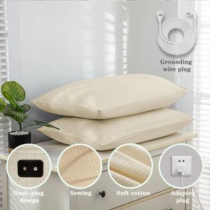 Funda de Almohada 95% Algodón Orgánico, 5% Plata Antibacteriana, Ecológica, No Tóxica, Antiestática, para Hogar y Hospital, para un Sueño Profundo - Product Image 6