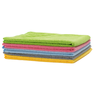 Chiffon de nettoyage en microfibre 50x50cm, serviette multi-surfaces pour table, évier, miroir, tiroir, étagère, poignée, chiffon de salle blanche - Product Image 1
