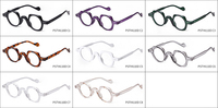 HISTOIRE PSTY4110D Lunettes vintage design italien Lunettes optiques à monture ronde Rétro Millet Nails Lunettes anti-lumière bleue