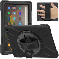 Housse de tablette robuste de 10,1 pouces, résistante aux chocs, en silicone, avec sublimation, pour Kindle Fire HD 10 Plus, protection élégante