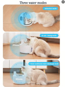 Fontaine à eau pour chat automatique OEM personnalisée 2,6 L, distributeur d'eau pour animaux de compagnie, bol électronique pour chiens et chats - Product Image 6