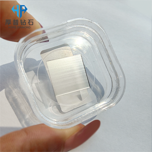 薄い<span class=keywords><strong>CVD</strong></span>ダイヤモンドシードスライス500ミクロン厚15x 15 mm合成ダイヤモンド成長用途向け - Product Image 3