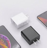Adaptateur de chargeur de prise américaine à deux ports 10W 5V 2A chargeur mural double USB à charge rapide pour iPhone 15 14 13 Pro Max chargeurs universels