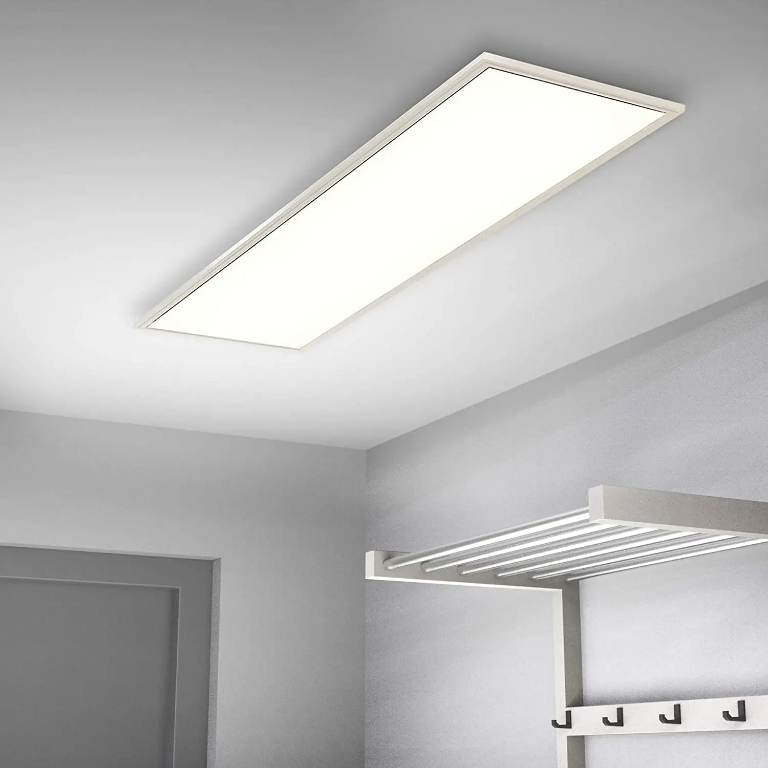 Square LED Panel Ceiling Light White Colour Temperature Control With High Brightness