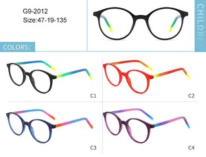 G9-2012 vendita calda spessore acetato montature occhiali ottici piccoli bambini alla moda per bambini occhiali ragazzi ragazze - Product Image 6