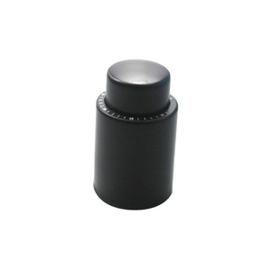 <b>Wine</b> <b>Stopper</b> Silicone Inflatable Black Bottle Seal Home Use - Product Image 2