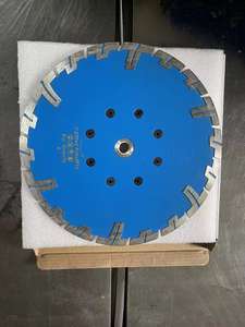 ใบเลื่อยวงเดือนเพชรแบบ T-Section ขนาด <span class=keywords><strong>125</strong></span> มม. สำหรับงานอุตสาหกรรม ตัดหินแกรนิต 5 นิ้ว แบบกดร้อน ใช้สำหรับงานเจียรแห้ง - Product Image 2